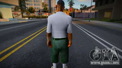 Grove Families Beta v5 skin para GTA San Andreas