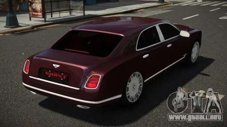 Bentley Mulsanne SN V1.1 para GTA 4