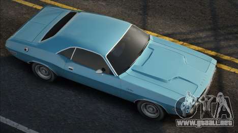 Dodge Challenger RT 1970 Blue para GTA San Andreas