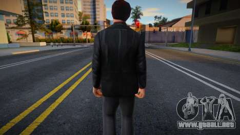Hombre con chaqueta de cuero para GTA San Andreas