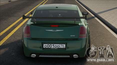 Chrysler 300C Green para GTA San Andreas