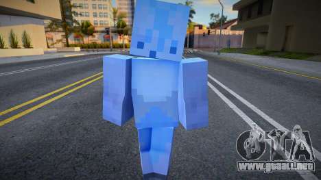 Blu (Rio) Minecraft para GTA San Andreas