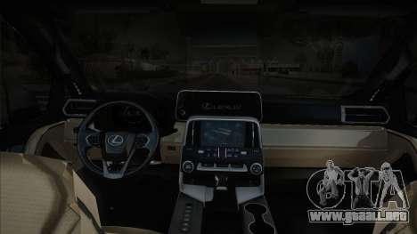 Lexus LX600 MVM para GTA San Andreas