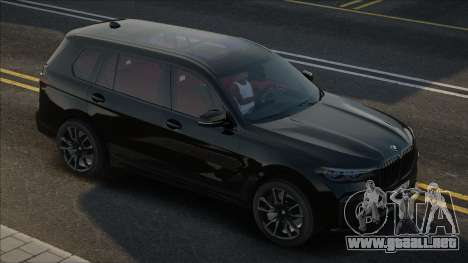 BMW X7 XDrive D50 Black para GTA San Andreas