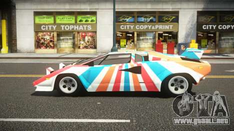 Lamborghini Countach QV LP500 S14 para GTA 4