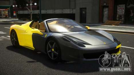 Ferrari 458 LE Roadster S3 para GTA 4