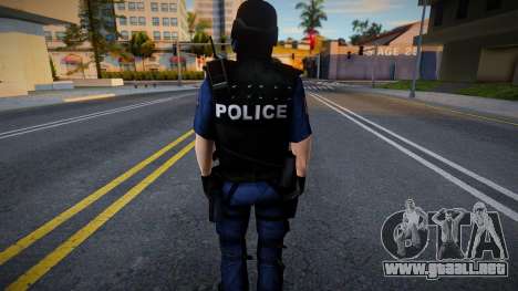 The Long Lost LS SWAT Skin para GTA San Andreas