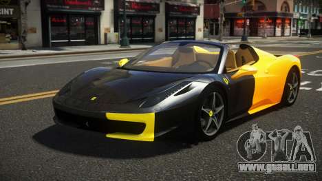 Ferrari 458 LE Roadster S3 para GTA 4