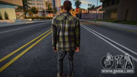 Niko Bellic Casual V1 Flannel W Undershirt v2 para GTA San Andreas