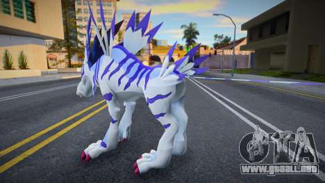 Garurumon para GTA San Andreas