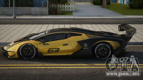 Lamborghini Essenza Yellow para GTA San Andreas