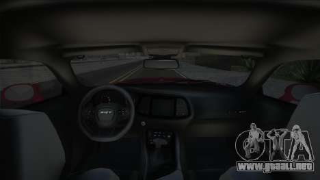 Dodge Challenger SRT Hellcat UKR para GTA San Andreas