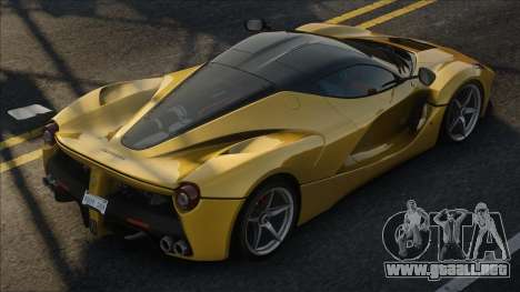 Ferrari Laferrari 2013 Yellow [HQ] para GTA San Andreas