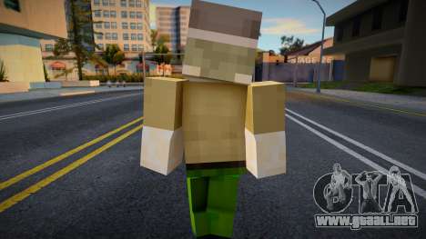 Dsher Minecraft Ped para GTA San Andreas