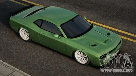 Dodge Challenger Green para GTA San Andreas