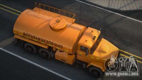 KrAZ 63221 Cisterna de combustible (corregido) para GTA San Andreas