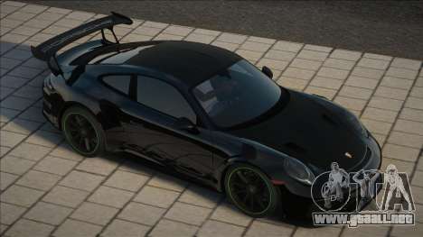 Porsche 911 GTR Black para GTA San Andreas