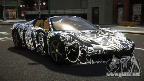 Ferrari 458 LE Roadster S5 para GTA 4