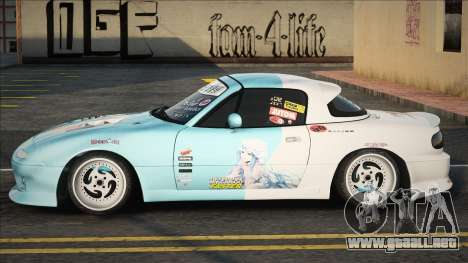 Mazda Miata 1989 NIK0SAD para GTA San Andreas