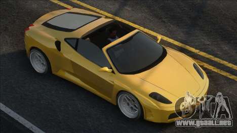 2008 - Ferrari F430 Scuderia Yellow para GTA San Andreas