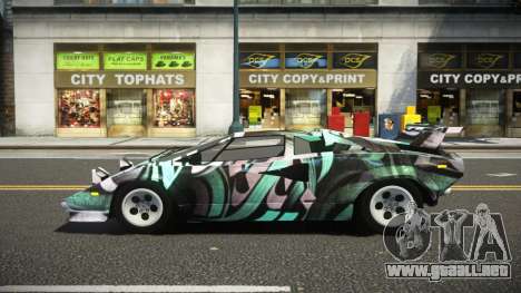 Lamborghini Countach QV LP500 S12 para GTA 4