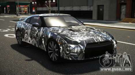 Nissan GT-R R35 ST G-Style S8 para GTA 4