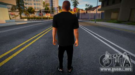 Un hombre con una camiseta de Deadpool para GTA San Andreas