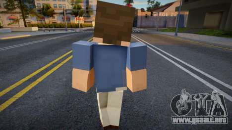 Sindaco Minecraft Ped para GTA San Andreas