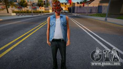 Kent Paul with Tengu Mask para GTA San Andreas