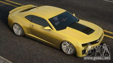 Chevrolet Camaro ZL1 Yellow para GTA San Andreas