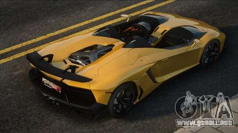 Lamborghini Aventador AVJ Yellow para GTA San Andreas