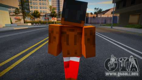 Bmybe Minecraft Ped para GTA San Andreas