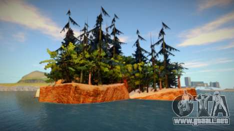 Mini-tropical Island Mod para GTA San Andreas