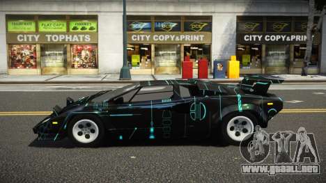 Lamborghini Countach QV LP500 S4 para GTA 4