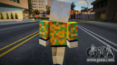 Wmori Minecraft Ped para GTA San Andreas