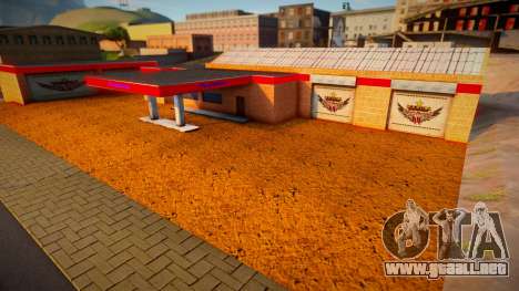New SF Garage Rockstar para GTA San Andreas