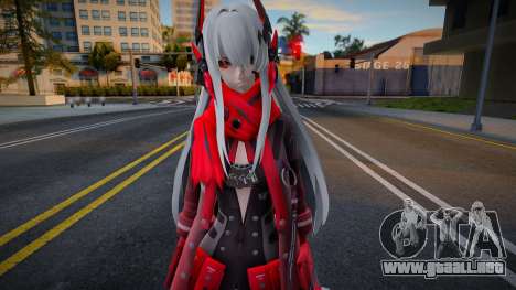 Lucia - Crimson Abyss from Punishing: Gray Raven para GTA San Andreas