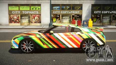 Nissan GT-R R35 ST G-Style S5 para GTA 4