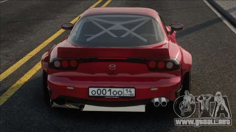 Mazda RX-7 Red para GTA San Andreas