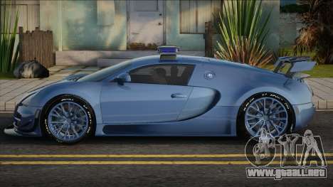 Bugatti Veyron Super Sport con tuning para GTA San Andreas