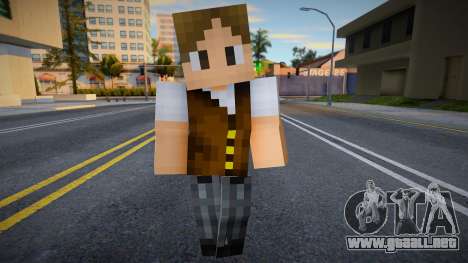 Dwmolc2 Minecraft Ped para GTA San Andreas