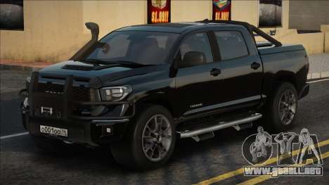 Toyota Tundra Black para GTA San Andreas