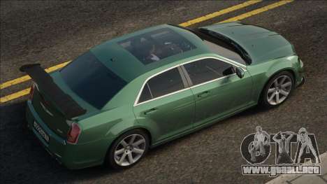 Chrysler 300C Green para GTA San Andreas