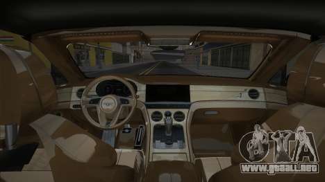 Bentley Continental GT Black CCD para GTA San Andreas