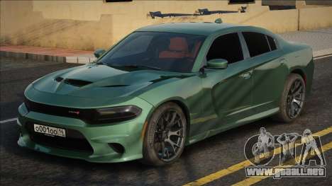 Dodge Charger SRT Hellcat Green para GTA San Andreas