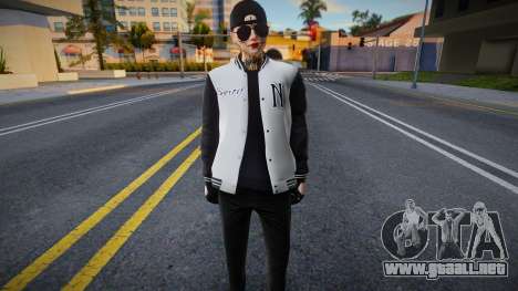 Skin Fivem Nobita Basebal para GTA San Andreas