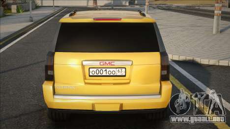 GMC Yukon Denali Yellow para GTA San Andreas