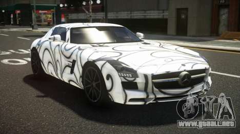 Mercedes-Benz SLS AMG L-Edition S1 para GTA 4