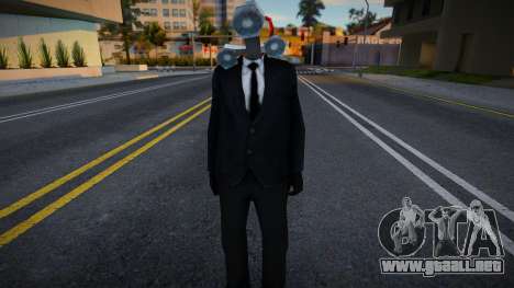 Camerahead - Cameraman para GTA San Andreas