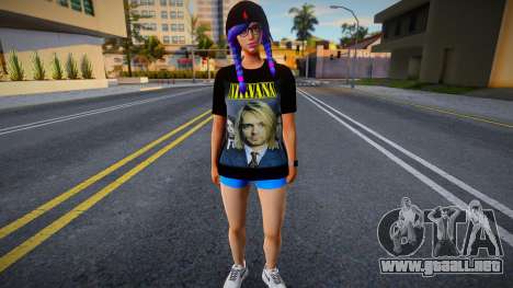 Splatterella Fan Nirvana para GTA San Andreas